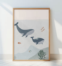 Load image into Gallery viewer, Two Whales PFY Art Print