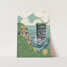 Load image into Gallery viewer, Coastal Cliffs Sea Stack PFY Art Print