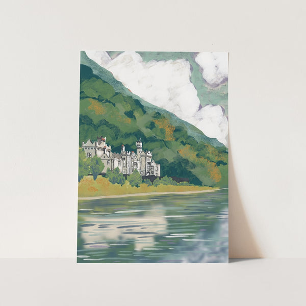 Historic Lakeside Castle PFY Art Print