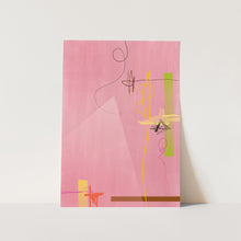 Load image into Gallery viewer, Pink Abstract Flow PFY Art Print