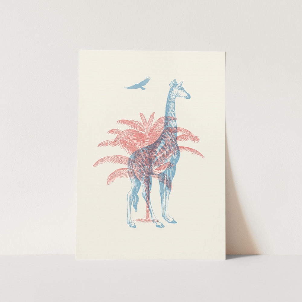 Giraffe PFY Art Print