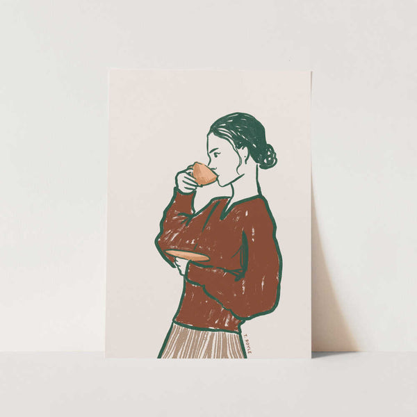 Cozy Tea Time PFY Art Print