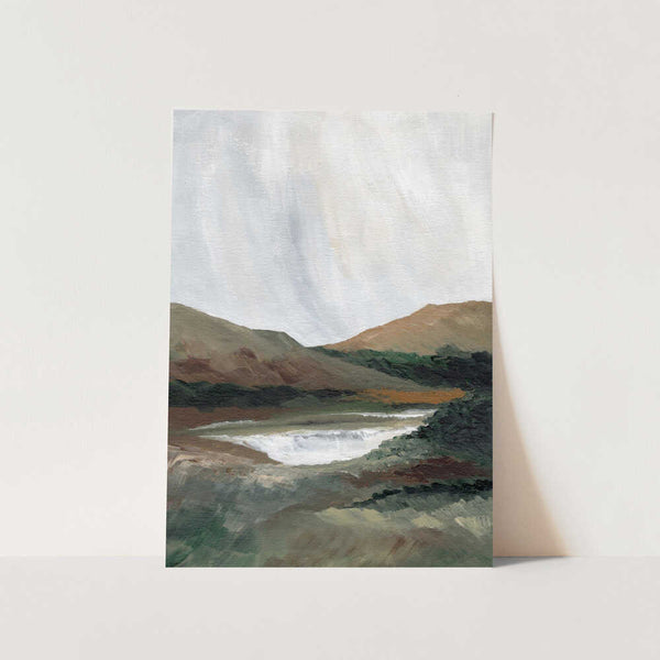 Two Mountains PFY Art Print