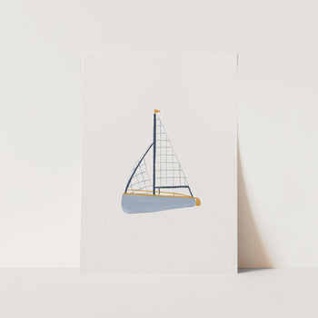 Sailing Boat PFY Art Print
