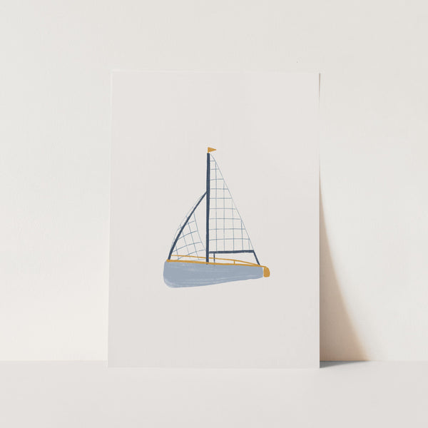 Sailing Boat PFY Art Print