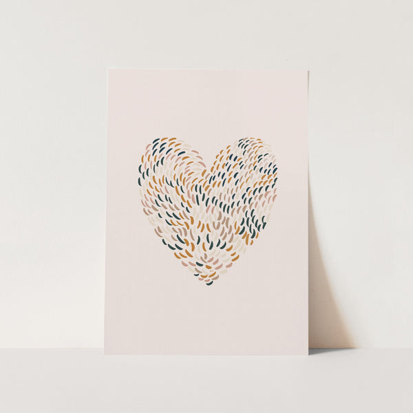 Strokes Heart PFY Art Print