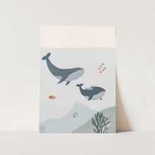 Load image into Gallery viewer, Two Whales PFY Art Print
