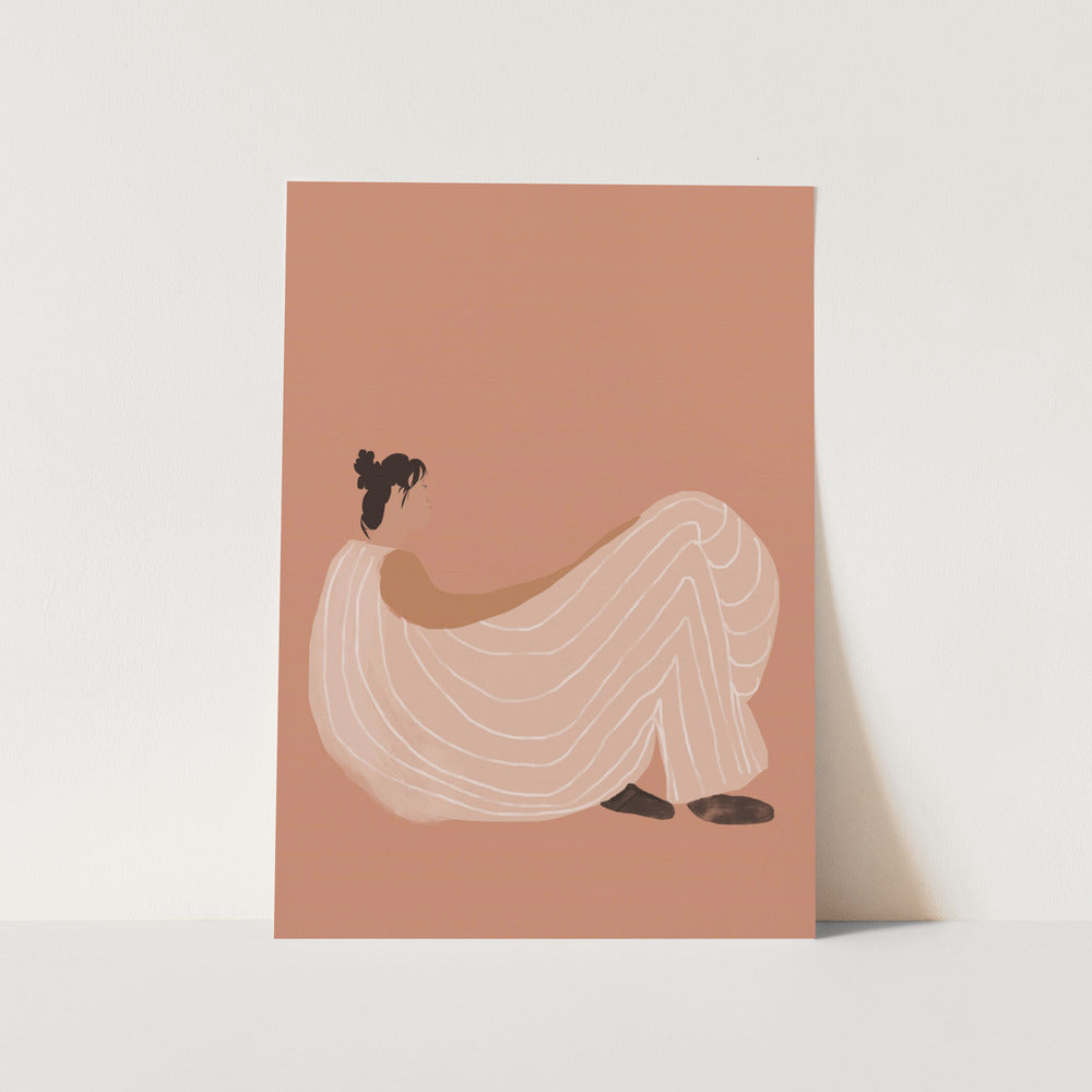 Basked Sun PFY Art Print