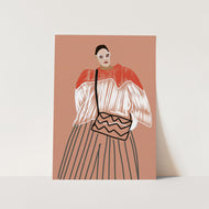 Claudia PFY Art Print