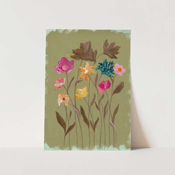 Blush In Bloom 01 PFY Art Print