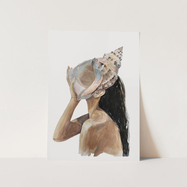 Whispering Seashell PFY Art Print