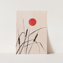 Load image into Gallery viewer, Minimalist Bulrush PFY Art Print