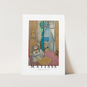 Interieur a Nice PFY Art Print