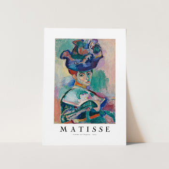 Woman With Hat 1905 PFY Art Print