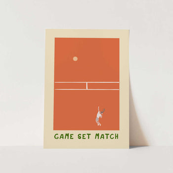 Game Set Match 02 PFY Art Print
