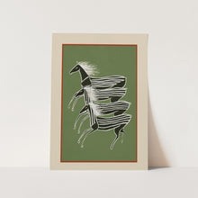 Load image into Gallery viewer, Horses In Stripes PFY Art Print