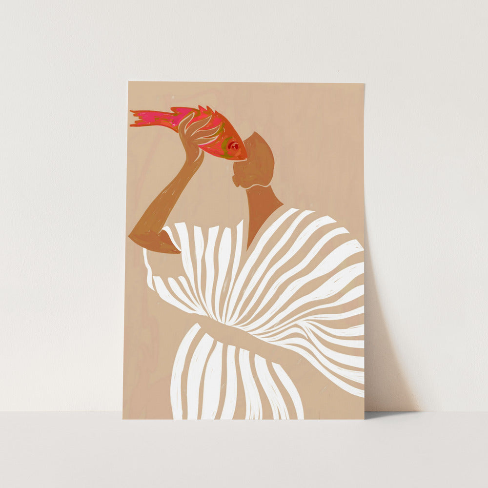 Fish Eye Paradox PFY Art Print