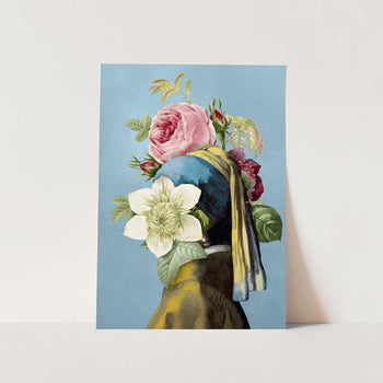 Meisje Met De Parel – the Hidden Edition PFY Art Print
