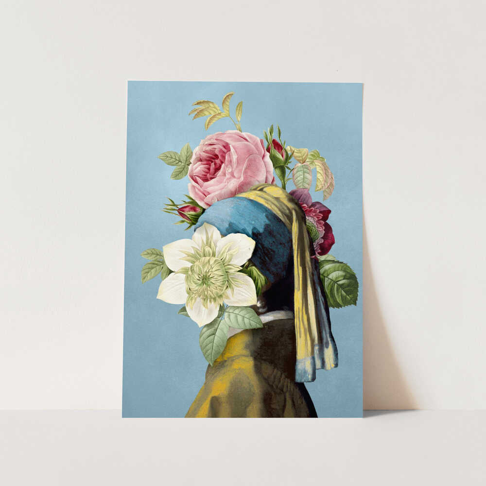 Meisje Met De Parel – the Hidden Edition PFY Art Print