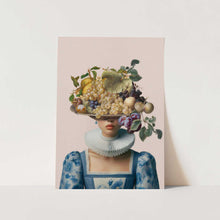 Load image into Gallery viewer, Renaissance Woman Fruit Platter PFY Art Print