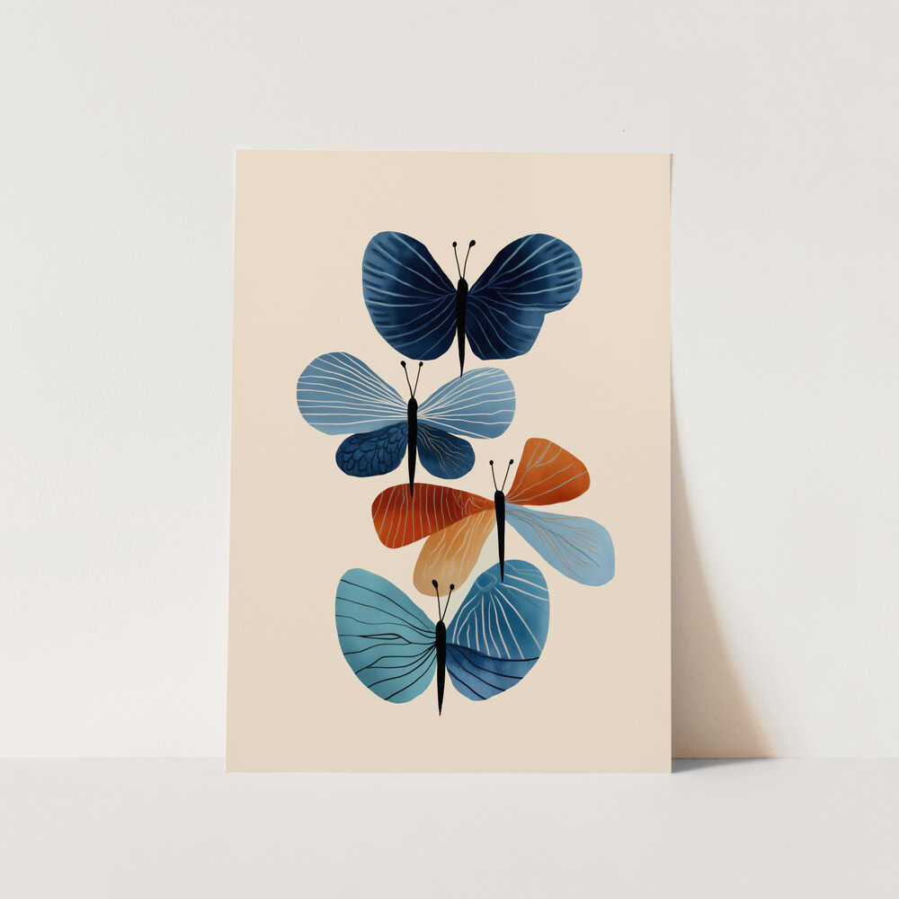 Butterfly In Bloom Art Print