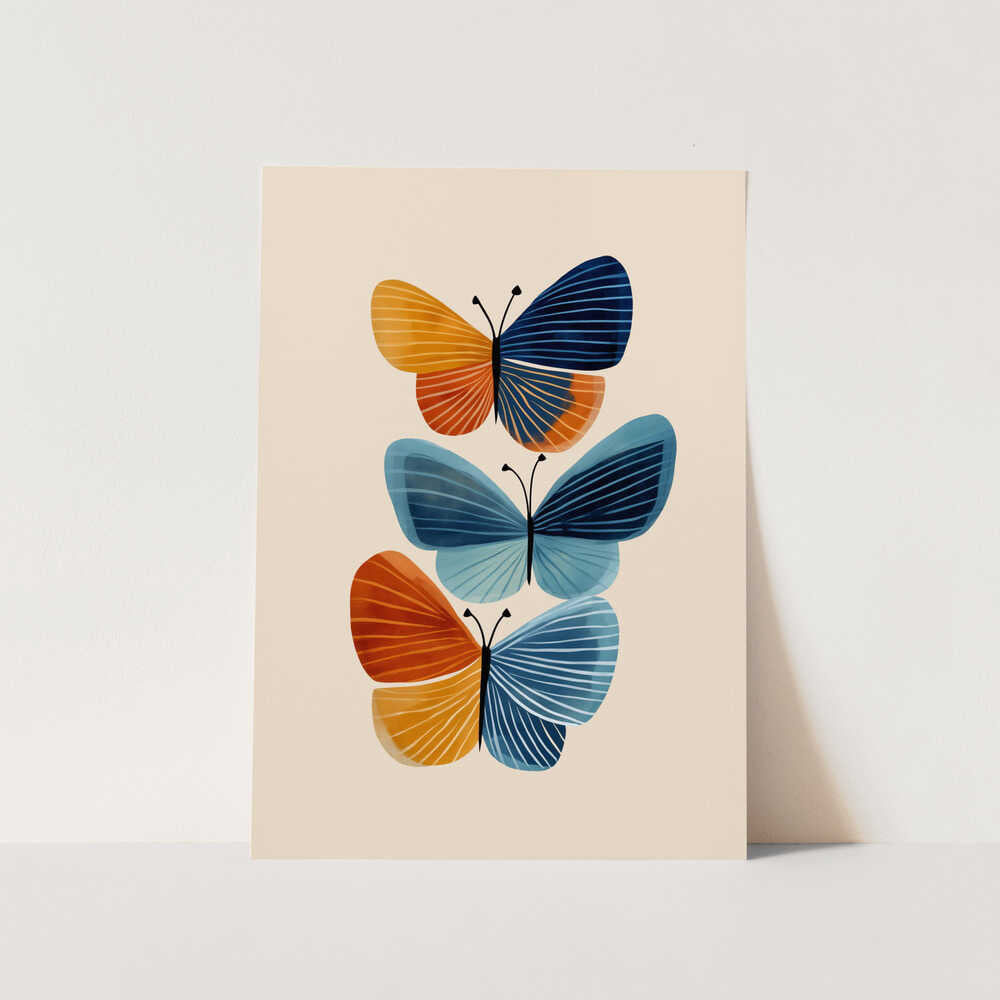 Dancing Butterflies Art Print