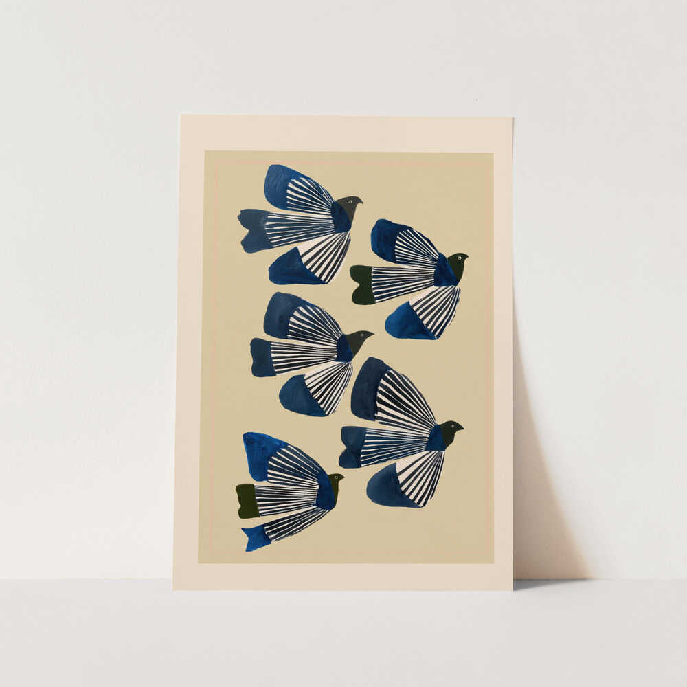 Birds In Flight Art Print