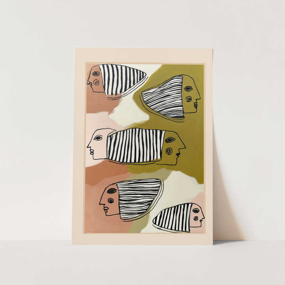 Silent Travellers Art Print