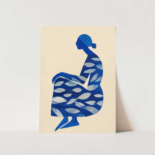 Daughter of the Leaves Art Print