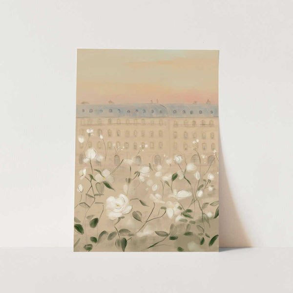 Dans Le Jardin PFY Art Print