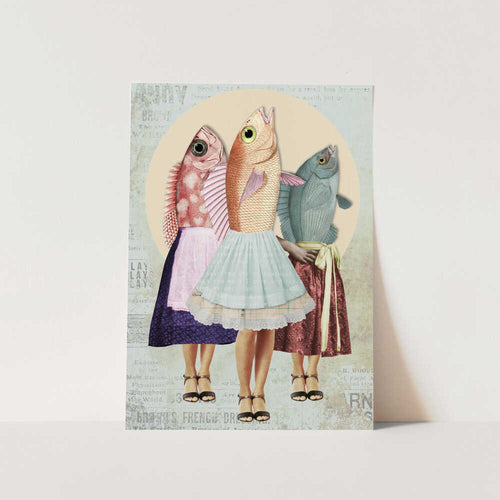 3 Fish Called Wanda PFY Art Print