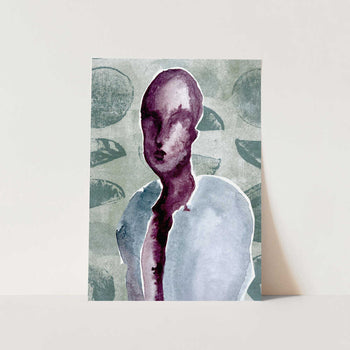 Abstract Person PFY Art Print