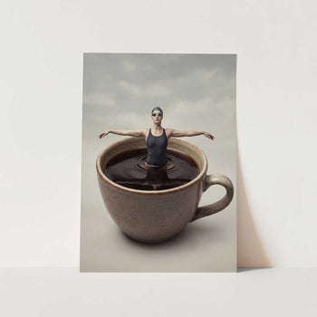 The Coffee Bath PFY Art Print