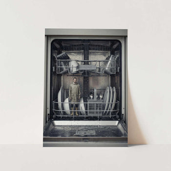 The Dishwasher PFY Art Print