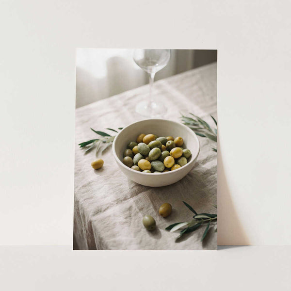 A Bowl of Olives PFY Art Print