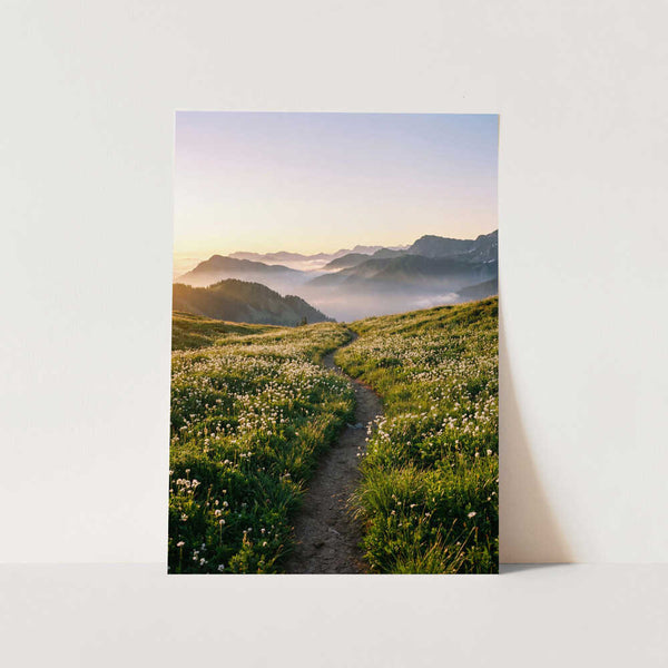 The Mountain Trail PFY Art Print