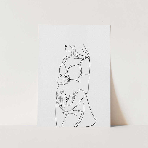 Motherhood PFY Art Print
