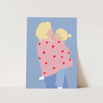 Loving Mother Child PFY Art Print