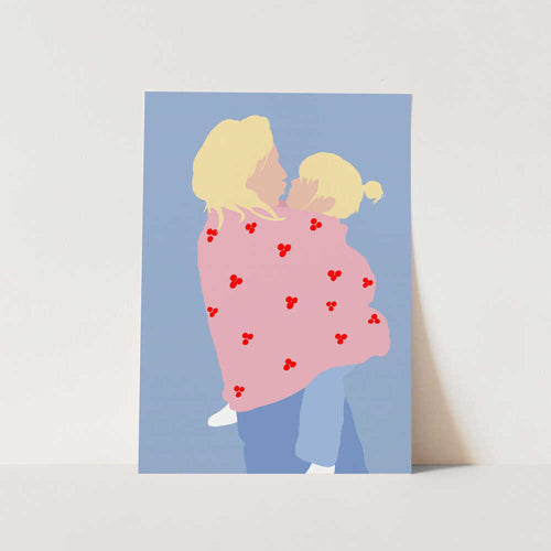 Loving Mother Child PFY Art Print