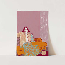 Load image into Gallery viewer, Pensive Woman at Home PFY Art Print