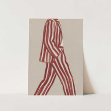 Load image into Gallery viewer, Red Striped Suit PFY Art Print