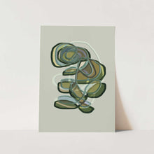 Load image into Gallery viewer, Serene Green Flow PFY Art Print