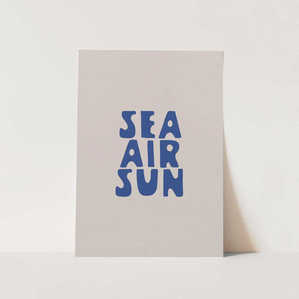 Coastal Summer Vibe PFY Art Print