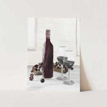 Load image into Gallery viewer, Classic Wine Still Life PFY Art Print