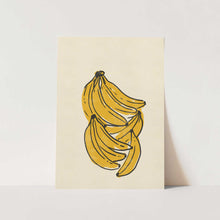 Load image into Gallery viewer, Yellow Banana Bunch PFY Art Print