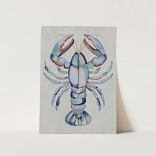 Load image into Gallery viewer, Watercolor Blue Lobster PFY Art Print