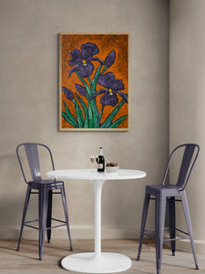 Irises Art Print