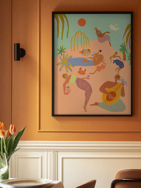 Vacation PFY Art Print