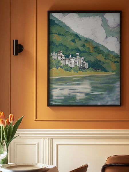 Historic Lakeside Castle PFY Art Print