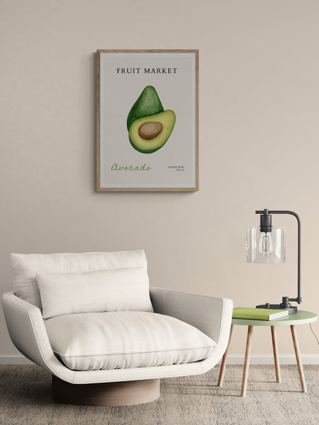 Avocado Market Art Print